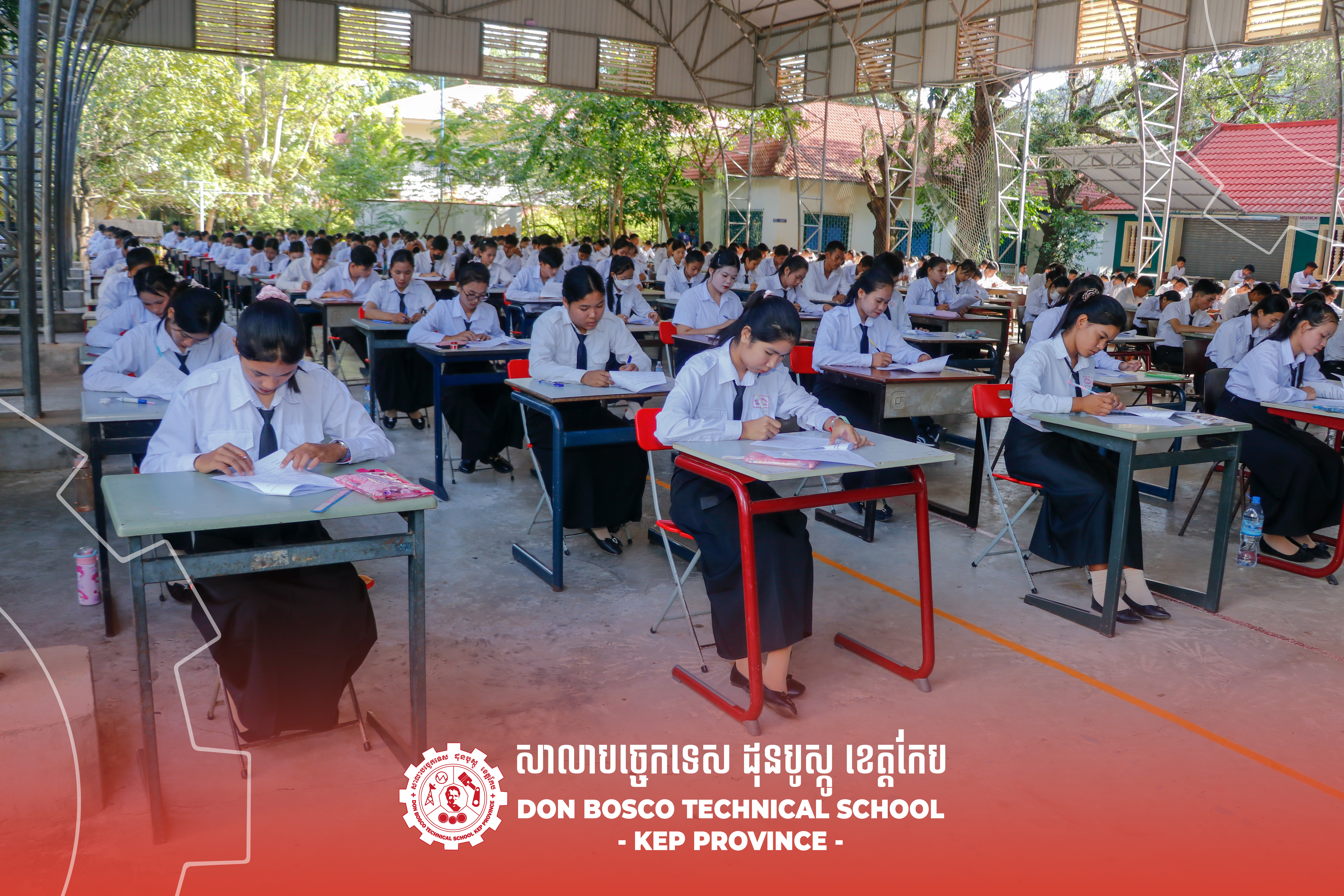 First-Year Students’ First Exam Day!