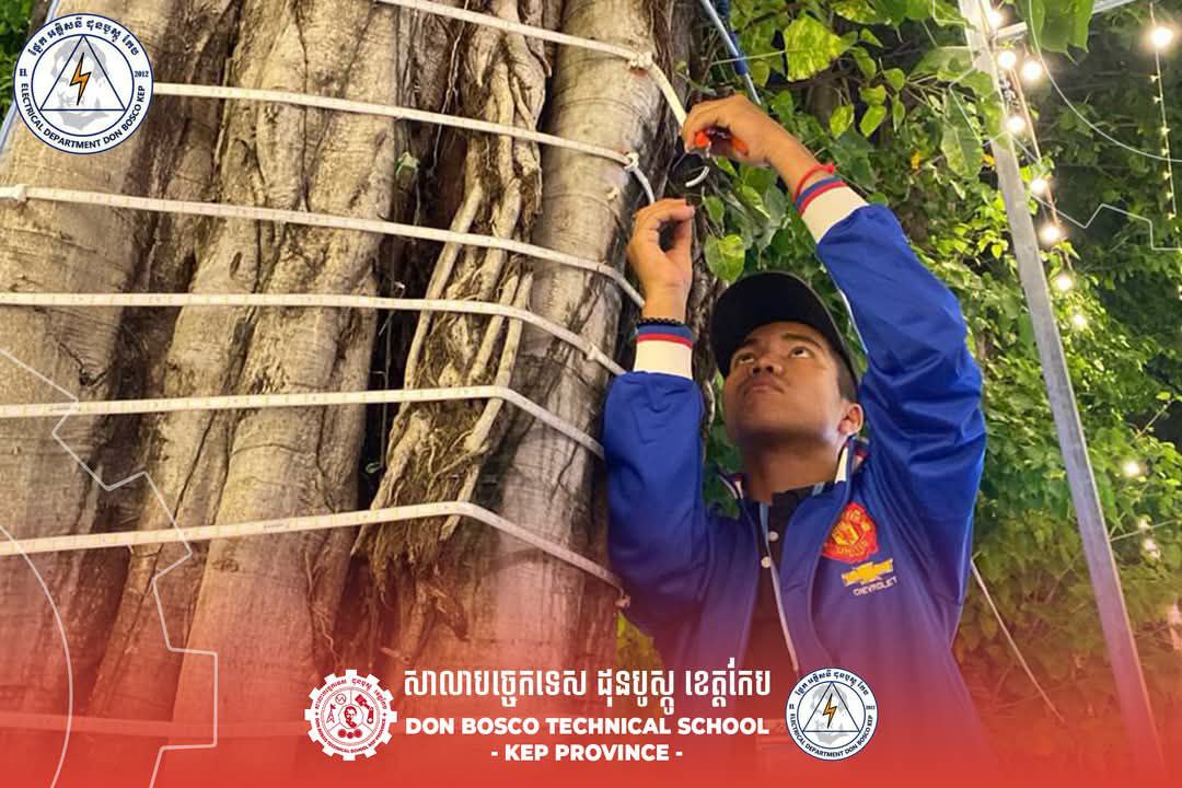 The Contribution of Don Bosco Kep Electrical Students to the 2024 Sea Festival