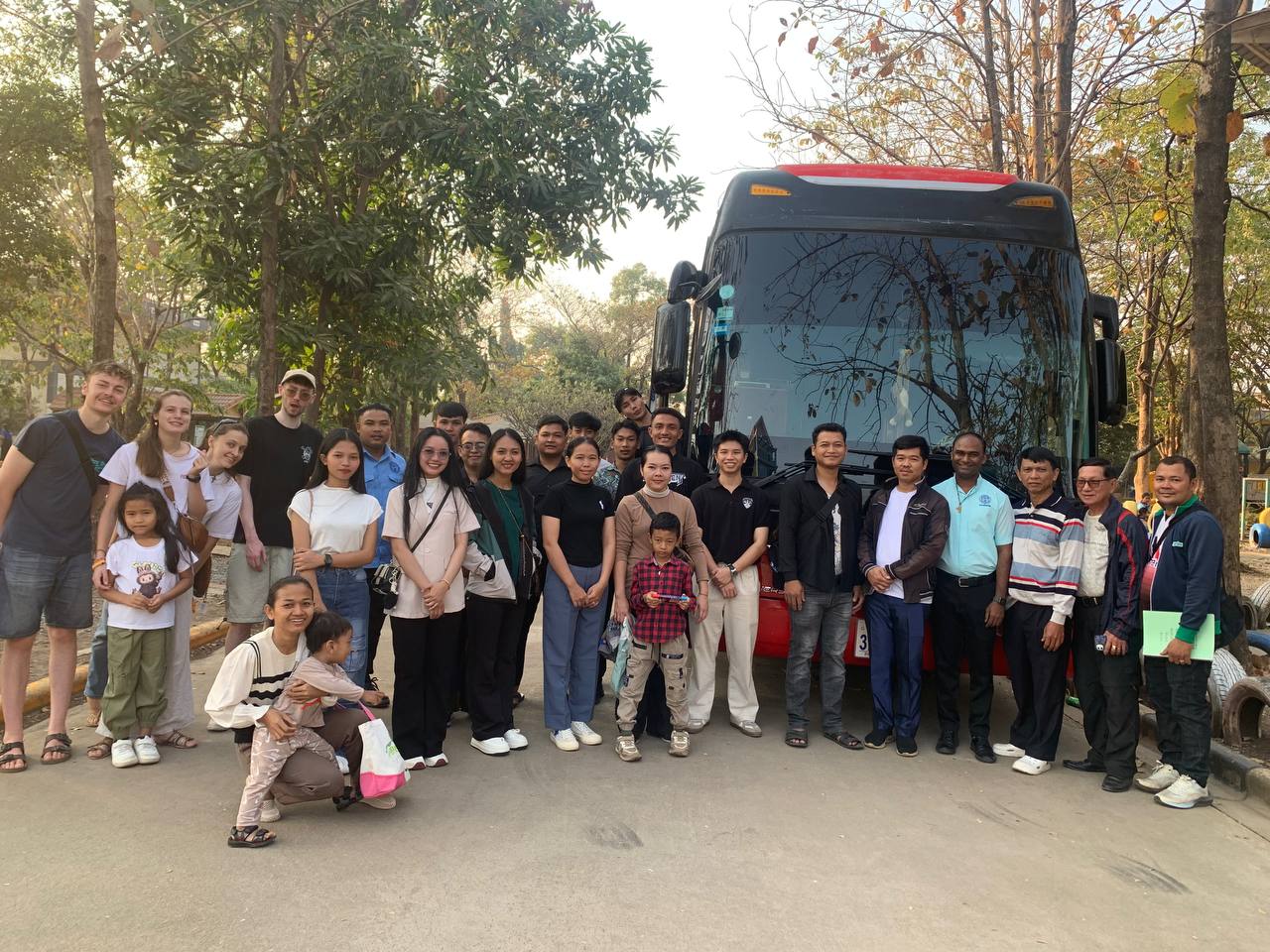A study tour from Don Bosco Technical School in Sihanoukville to Don Bosco Battambang and Don Bosco Poipet