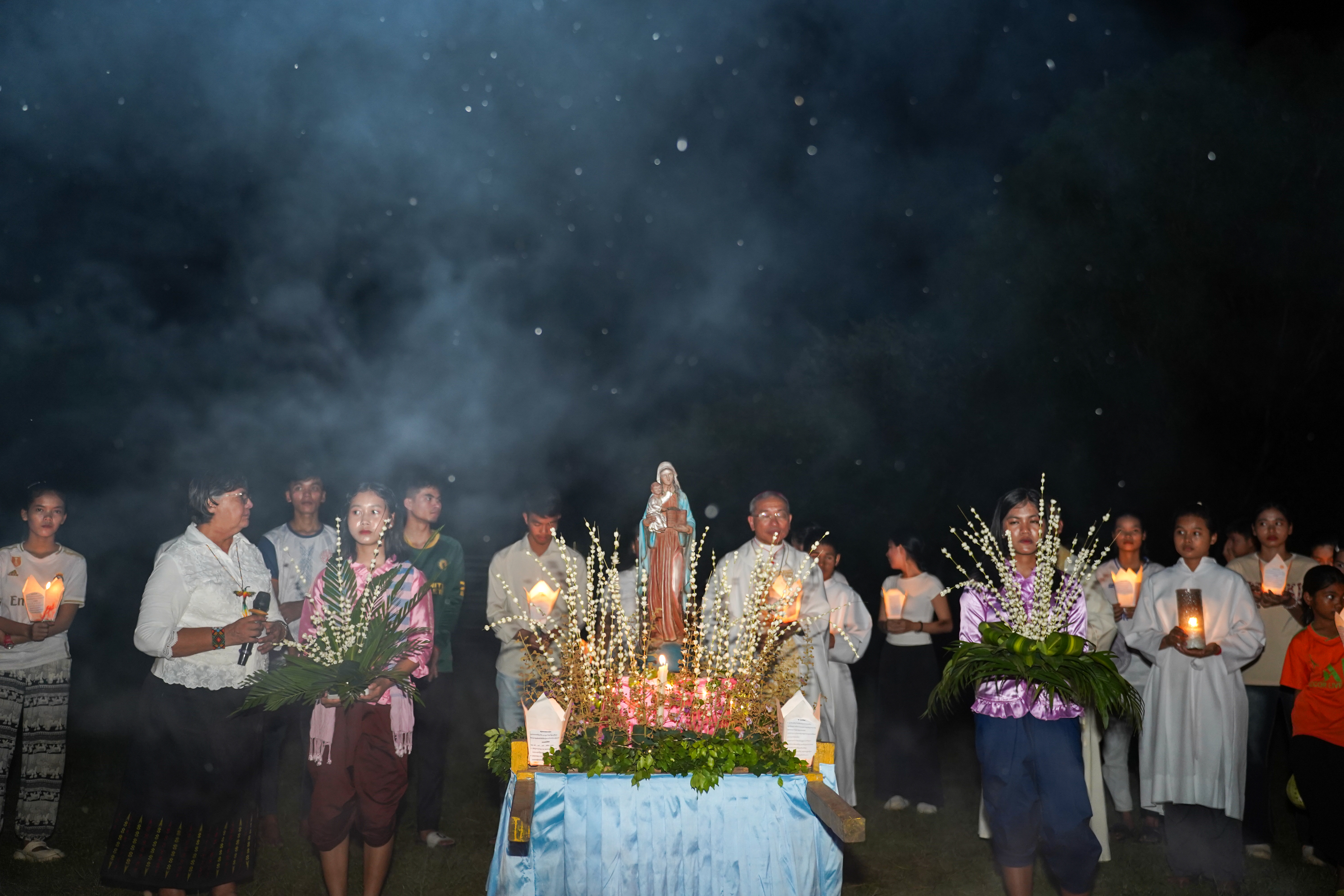 Feast of Mary Help of Christians at Don Bosco Technical School​ Kep Province
