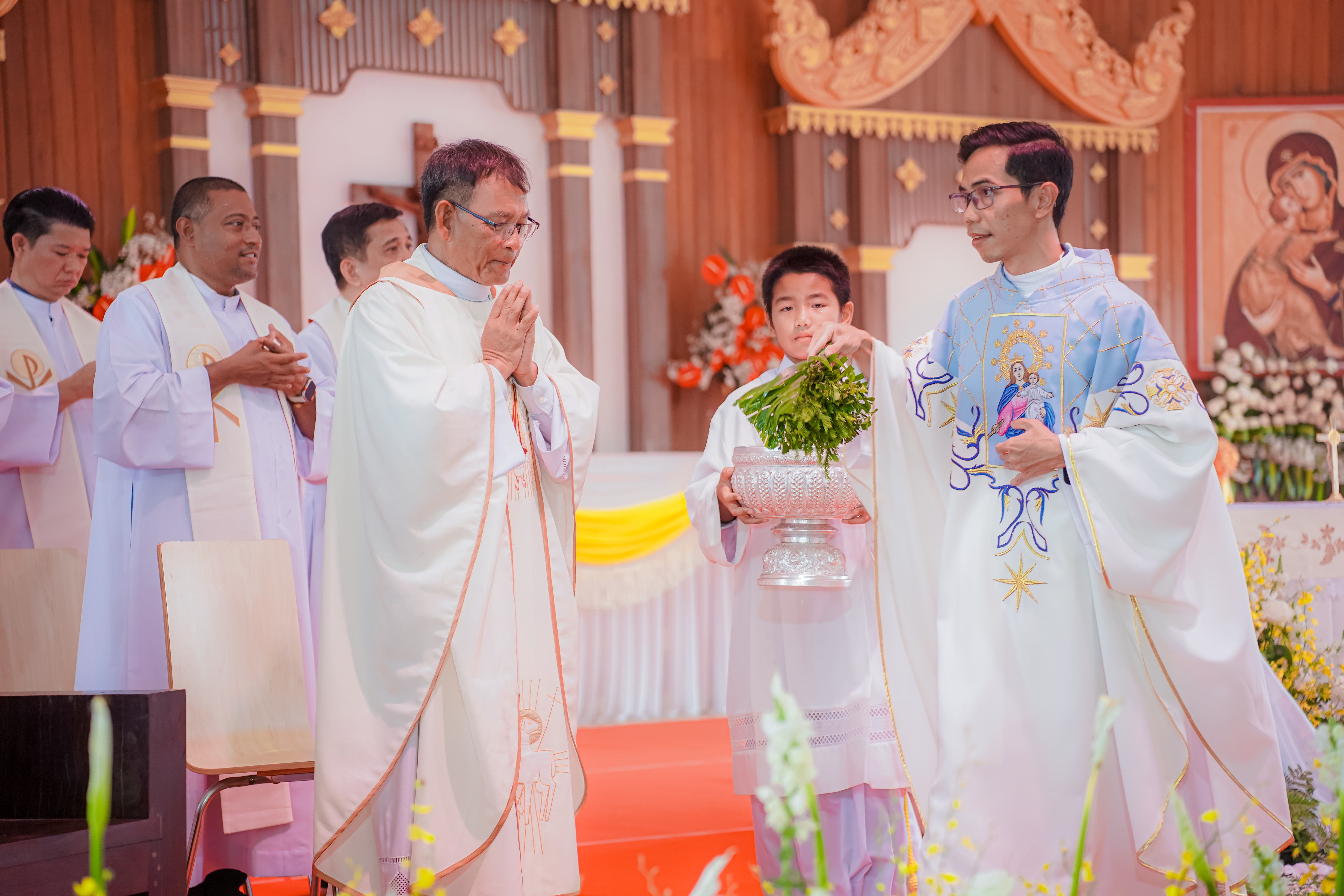 A Milestone for Cambodian Catholicism: First Mass of Newly Ordained Salesian Priest Fr John Bosco Kong Somony, SDB
