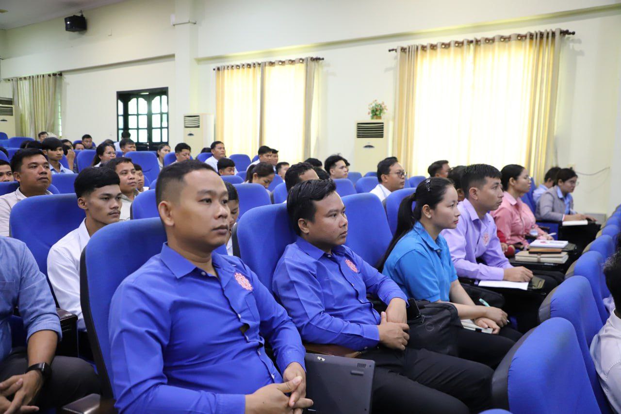 Don Bosco Cambodia Participates in Training on Data Entry into the TVET Information Management System